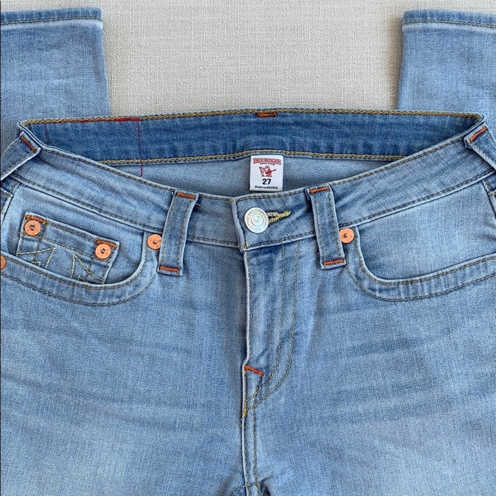 TRUE RELIGION NEW! Skinny Curvy Stretch Jeans - Picture 4 of 15